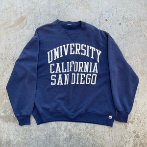 Vintage Russell UCSD Crewneck Sweatshirt